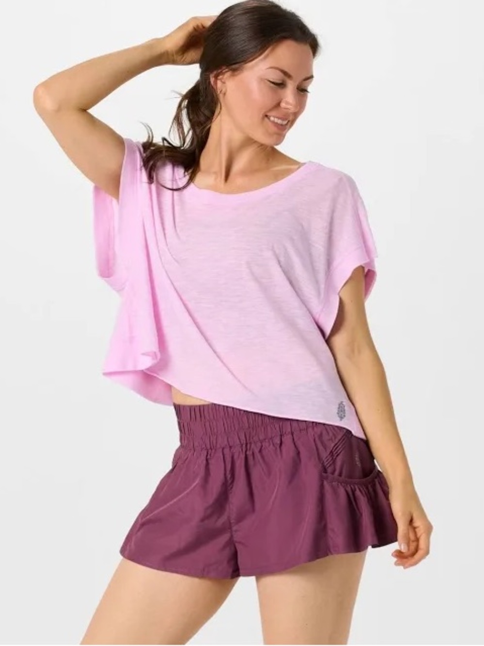 FP Movement Open Back “My Time” Tee